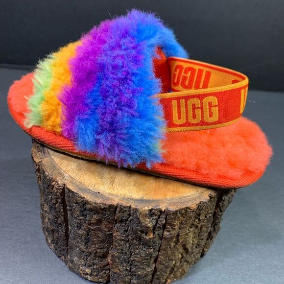Ugg Slipper Sandal Multi Colored Toddler Youth Size 8.5C - Picture 1 of 6